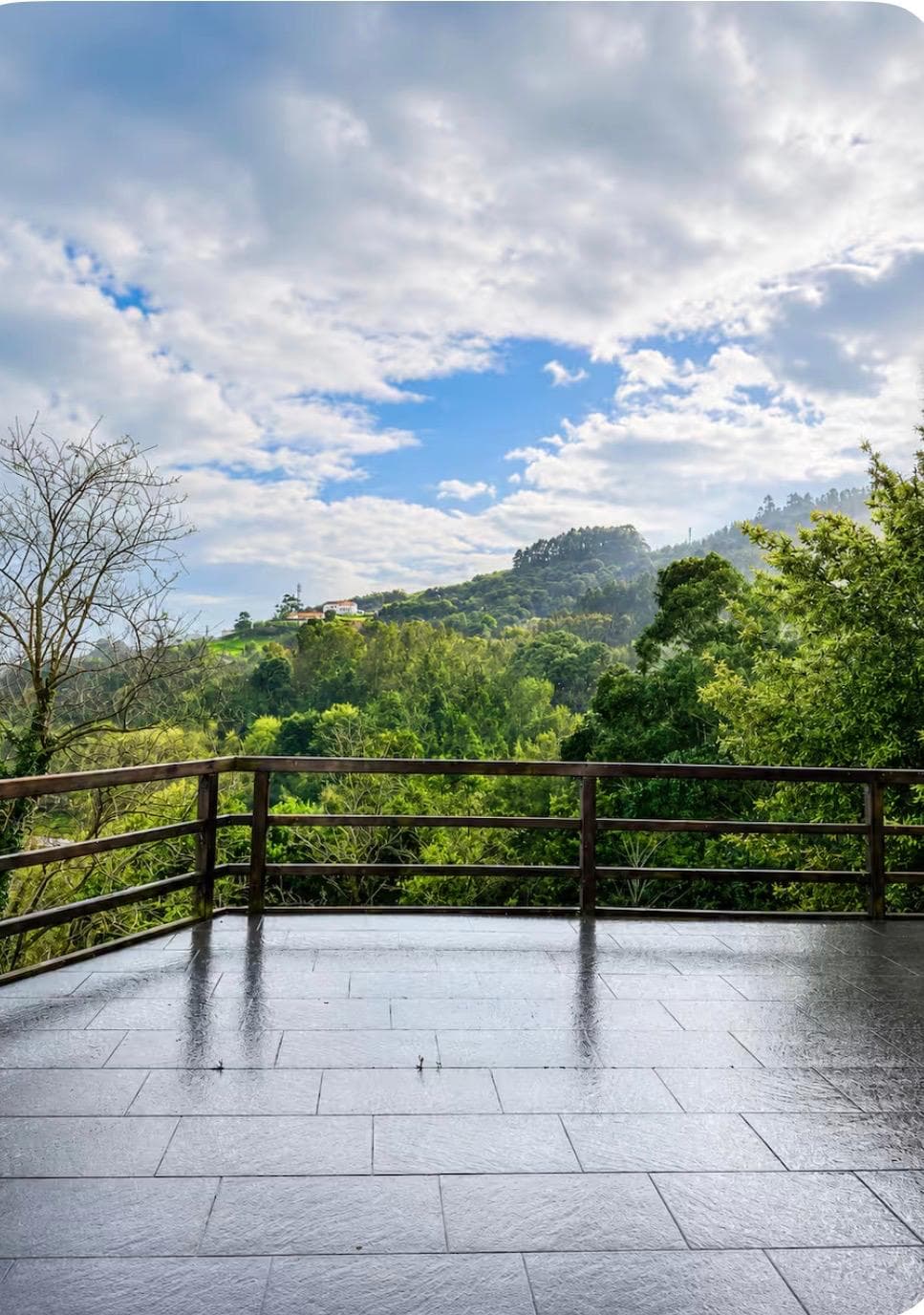 Vistas a la montaña desde Casa El Peñuco